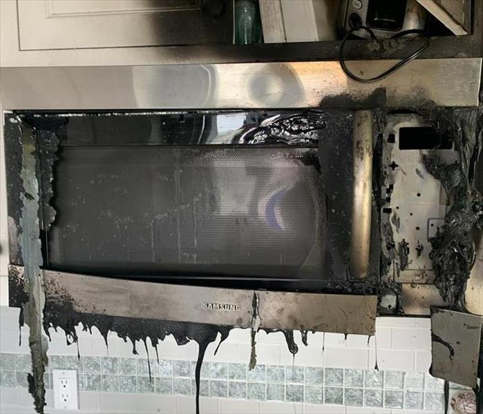 Microwave Oven Fire